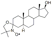 17BETA-HYDROXY-4',4'-DIMETHYLSPIRO(5ALPHA-ANDROSTANE-3,2'-OXAZOLIDIN)-3'-YLOXY|17BETA-HYDROXY-4',4'-DIMETHYLSPIRO(5ALPHA-ANDROSTANE-3,2'-OXAZOLIDIN)-3'-YLOXY