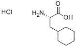 (S)-2-アミノ-3-シクロヘキシルプロパン酸塩酸塩 化学構造式