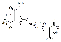 AMMONIUM BISMUTH CITRATE Structure