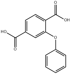 2-フェノキシテレフタル酸 化学構造式