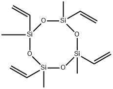 四甲基四乙烯基环四硅氧烷,2554-06-5,结构式