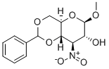 METHYL-4,6-O-BENZYLIDENE-3-DEOXY-3-NITRO-BETA-D-GLUCOPYRANOSIDE Structure