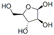 β-D-アラビノフラノース 化学構造式