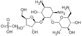 大观霉素, 25546-65-0, 结构式