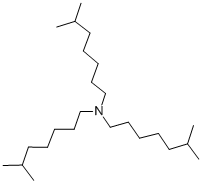 三异辛胺, 25549-16-0, 结构式