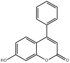 7-HYDROXY-4-PHENYLCOUMARIN  97 Struktur