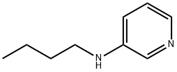 N-丁基吡啶-3-胺, 25560-11-6, 结构式
