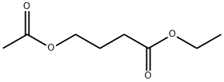 ETHYL 4-ACETOXYBUTANOATE Struktur