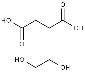 聚丁二酸乙二醇酯(DEGS),25569-53-3,结构式