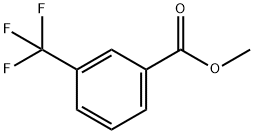 3-(トリフルオロメチル)安息香酸メチル 化学構造式