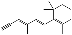 1,3,3-TriMethyl-2-[(1E,3E)-3-Methyl-1,3-hexadien-5-ynyl]-cyclohexane Struktur