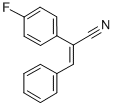 E-Α-(4-氟苯基)肉桂腈 结构式