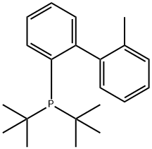 2-二-叔丁基磷-2'-甲基联苯,255837-19-5,结构式