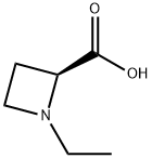 2-Azetidinecarboxylicacid,1-ethyl-,(2S)-(9CI) Structure