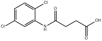 4-オキソ-4-(2,5-ジクロロフェニルアミノ)ブタン酸 化学構造式