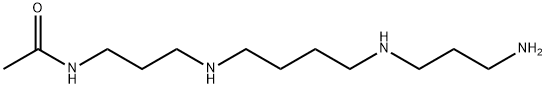 N-[3-[4-(3-aminopropylamino)butylamino]propyl]acetamide,25593-72-0,结构式