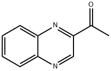 2-アセチルキノキサリン 化学構造式