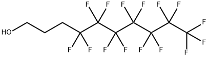 1H,1H,2H,2H,3H,3H-PERFLUORODECAN-1-OL Structure