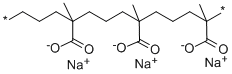 ETHYLENE/METHACRYLIC ACID IONOMER, SODIUM ION Struktur