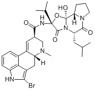 ブロモクリプチン 化学構造式