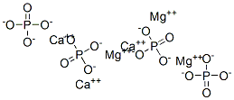 calcium magnesium orthophosphate Structure