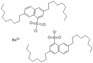 BARIUM DINONYLNAPHTHALENESULFONATE Structure