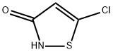 5-CHLORO-3-HYDROXYISOTHIAZOLE, 25629-58-7, 结构式