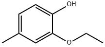 2-乙氧基-4-甲基苯酚, 2563-07-7, 结构式