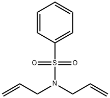 N,N-二烯丙基苯磺酰胺,25630-24-4,结构式