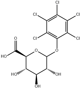 pentachlorophenol glucuronide Structure