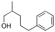 2-メチル-5-フェニル-1-ペンタノール 化学構造式
