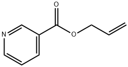 3-ピリジンカルボン酸2-プロペニル 化学構造式