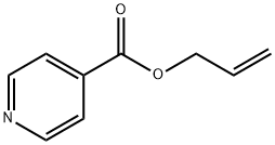 异烟酸烯丙酯, 25635-24-9, 结构式