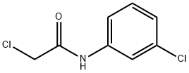 3-クロロ-N-(クロロアセチル)アニリン 化学構造式