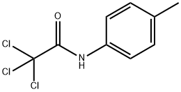 N-(p-Tolyl)trichloroacetamide,2564-09-2,结构式