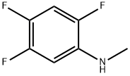 Benzenamine, 2,4,5-trifluoro-N-methyl- (9CI) Struktur