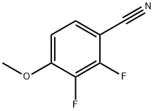 2,3-DIFLUORO-4-METHOXYBENZONITRILE Struktur