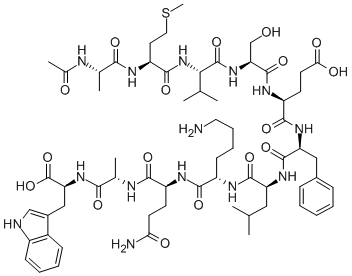 膜联蛋白A1（1-11）, 256447-08-2, 结构式