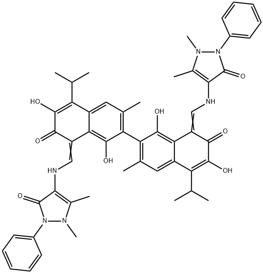 256493-47-7 Gossypolidine-4-aminoantipyridine