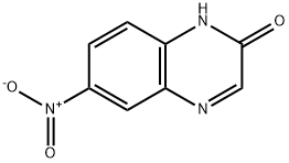 6-Nitroquinoxalin-2-one Struktur