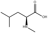 N-甲基-DL-亮氨酸 结构式