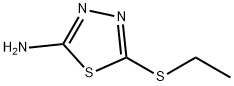 5-(エチルチオ)-1,3,4-チアジアゾール-2-アミン 化学構造式