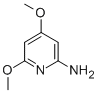 2-AMINO-4,6-DIMETHOXYPYRIDINE Struktur