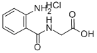 ABZ-GLY-OH · HCL 化学構造式