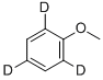 ANISOLE-2,4,6-D3 Structure