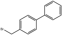 4-ブロモメチルビフェニル 化学構造式