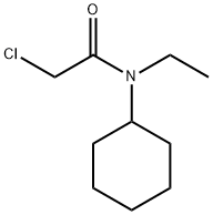 2-氯-N-环己基-N-乙基乙酰胺,2567-61-5,结构式