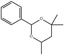 4,4,6-trimethyl-2-phenyl-1,3-dioxane  Struktur