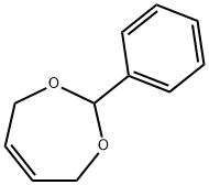 4,7-ジヒドロ-2-フェニル-1,3-ジオキセピン 化学構造式