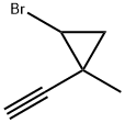 Cyclopropane, 2-bromo-1-ethynyl-1-methyl- (7CI,8CI) Structure